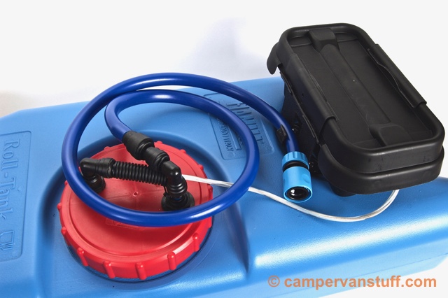 Water - CamperWater Internal Pump Adapted Fiamma Roll Tank 40L Blue Tank  for FRESH Water